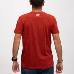 Tee shirt rouge ocre umr1tr95786260/0/43 Homme UMBRO