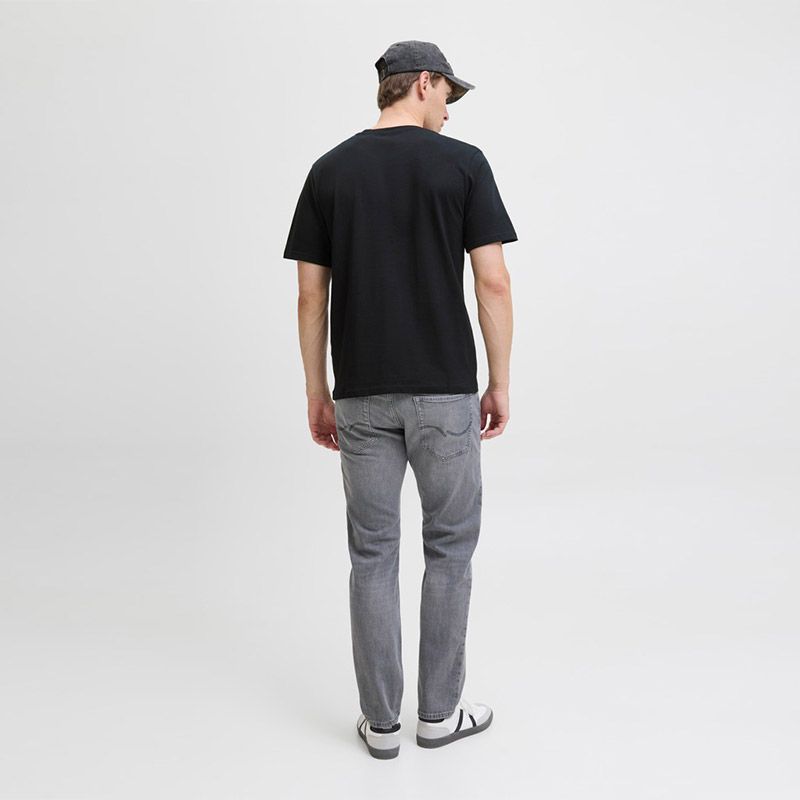 Tee shirt jwhrelaxed white 12222325 4573 Homme JACK & JONES