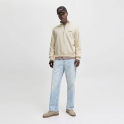 Sweat jwhnorrebro antique white 12304477 4573 Homme JACK & JONES