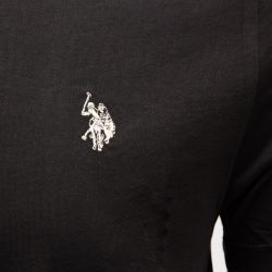 Tee shirtblack 6109100010 Homme US POLO