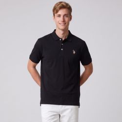 Polo jersey bleuette Homme US POLO