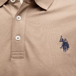 Polo jersey bleuette Homme US POLO