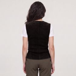 Gilet col v à boutons brillant Femme LA PETITE ETOILE