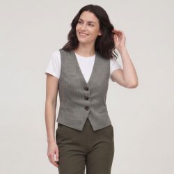 Gilet de costume imprimé rayures Femme LA PETITE ETOILE