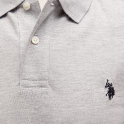 Polo coton gris 61051000 Homme US POLO