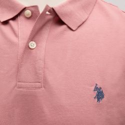 Polo coton gris 61051000 Homme US POLO