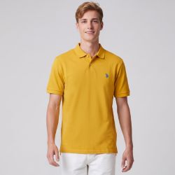 Polo coton gris 61051000 Homme US POLO