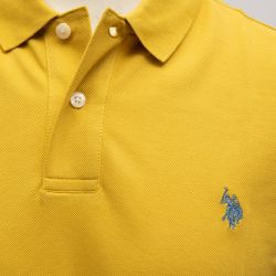 Polo coton gris 61051000 Homme US POLO