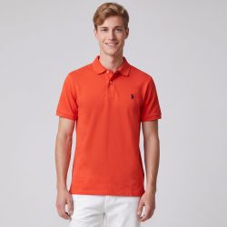 Polo coton gris 61051000 Homme US POLO