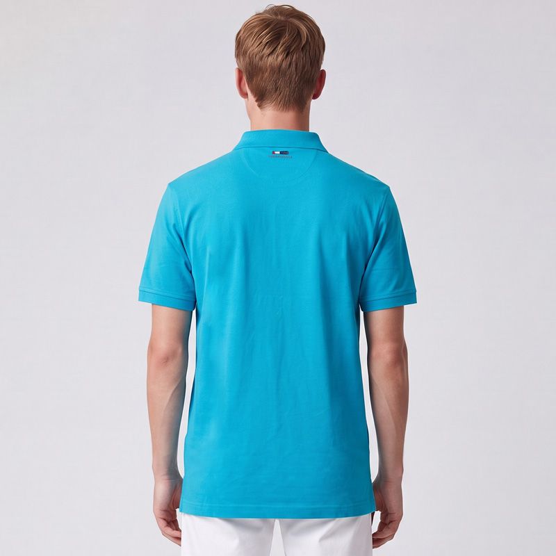 Polo jersey bleuette Homme US POLO