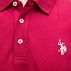 Polo jersey bleuette Homme US POLO