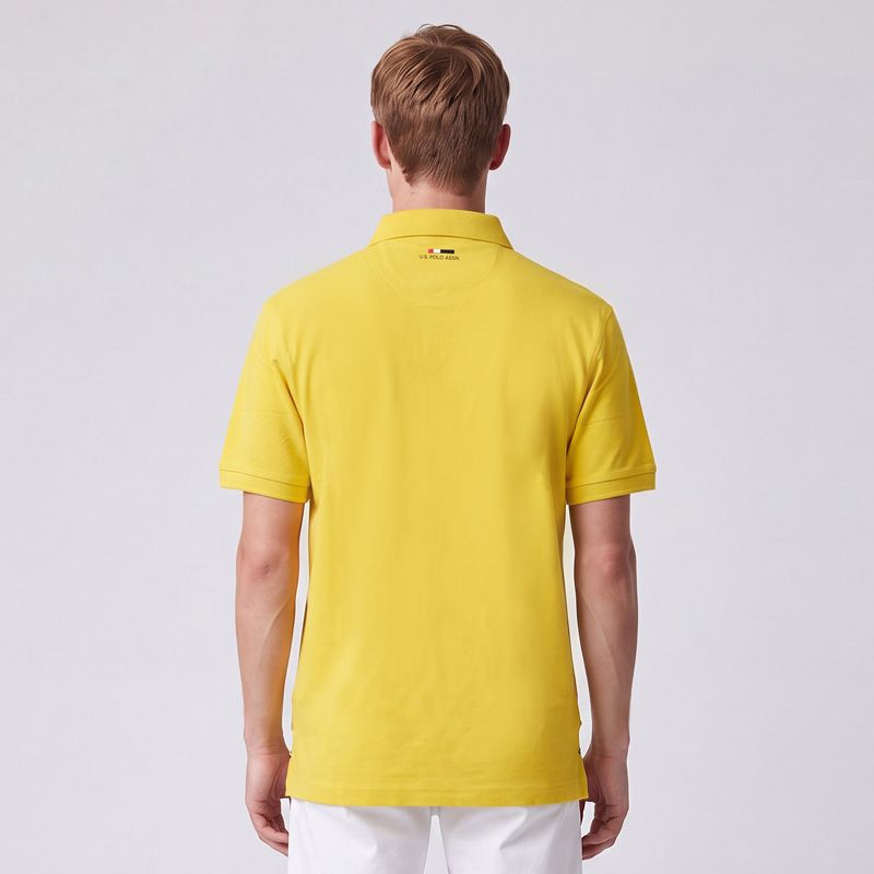 Polo jersey bleuette Homme US POLO