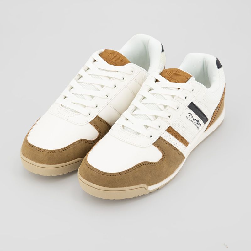 Basket beige blanc marine umr973570 t40/46 Homme UMBRO