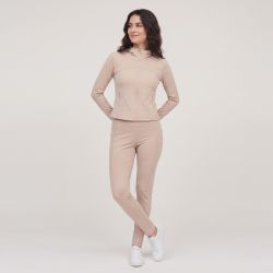 Ensemble de sport noir/bleu/camel hc03 s-xl Femme HERITAGE COUTURE