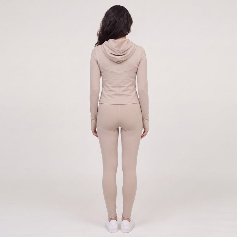 Ensemble de sport noir/bleu/camel hc03 s-xl Femme HERITAGE COUTURE