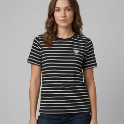 T-shirt onlliva black 15353397 4601 Femme ONLY