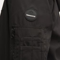 Parka longue noir dwight/black Homme PARAGOOSE
