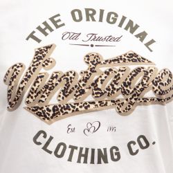 T-shirt onlhenny cloud dancer vintage leo 15327666 4601 Femme ONLY