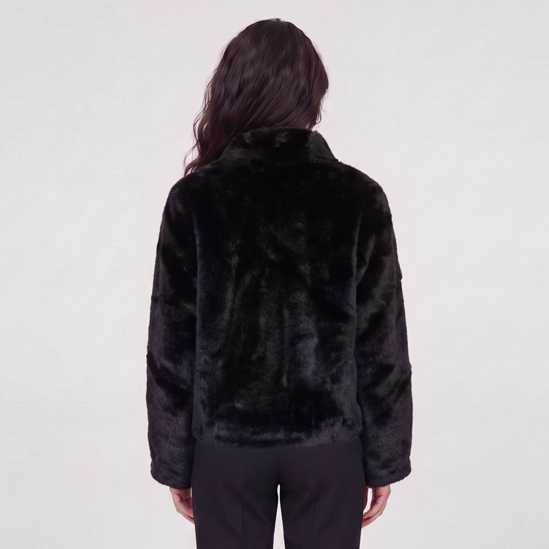 Veste zippee fourrure wz-07 Femme HERITAGE COUTURE