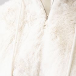 Veste zippe a capuche fourrure wz-08 Femme HERITAGE COUTURE