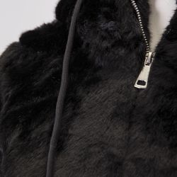 Veste zippe a capuche fourrure wz-08 Femme HERITAGE COUTURE