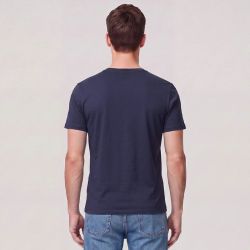 Tee shirt col rond uni avec logo Homme REDSKINS