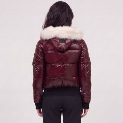 Blouson noir brillant armelle paragoose Femme PARAGOOSE