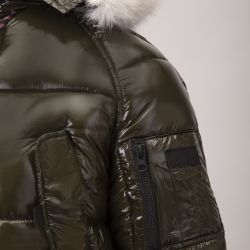 Blouson noir brillant armelle paragoose Femme PARAGOOSE