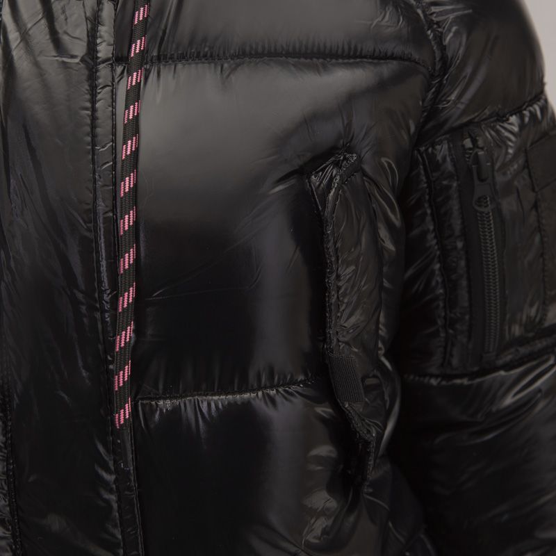 Blouson noir brillant armelle paragoose Femme PARAGOOSE