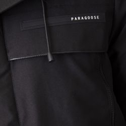 Parka noir fourrure noire gaston paragoose Homme PARAGOOSE