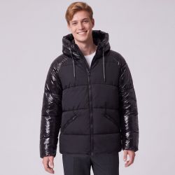 Doudoune noir lev Homme PARAGOOSE