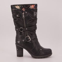 Bottes a talon multi black 15m016201700 t36/41 Femme MUSTANG
