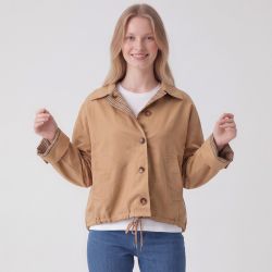 Parka camel nerea v602521t9a Femme LA PETITE ETOILE