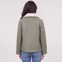 Manteau kaki nattie v302521h3a Femme LA PETITE ETOILE
