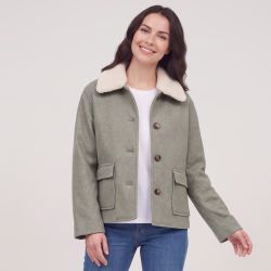 Manteau kaki nattie v302521h3a Femme LA PETITE ETOILE