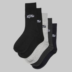 Lot de 5 paires de chaussettes sanelo Homme KAPORAL
