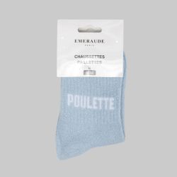 Chaussette ciel poulette a paillette em-ch-xgs2655 Femme EMERAUDE