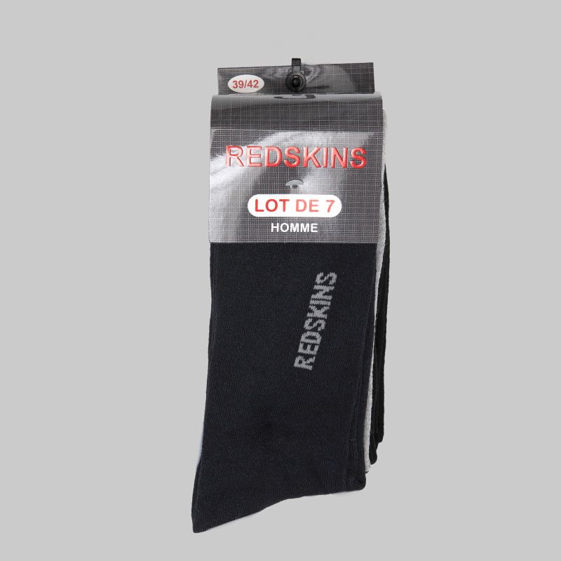 Lot de 7 paires de chaussettes ramatuel Homme REDSKINS