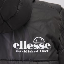 Doudoune noir federico sj00240 bf Enfant ELLESSE