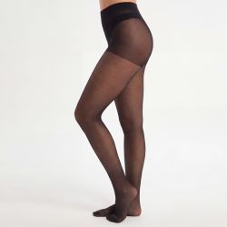 Collant noir élégance absolue effet mat transparent mina Femme CHANTAL THOMASS