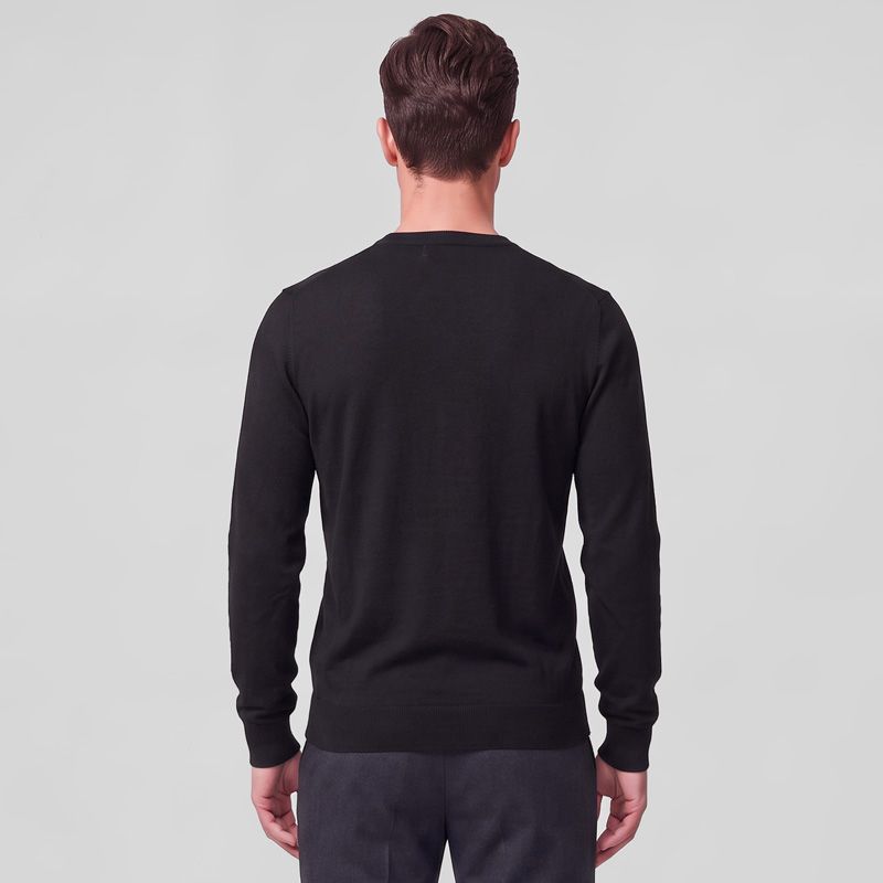 Pull col rond pnm-02 paname brothers Homme PANAME BROTHERS