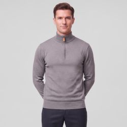 Pull col demi zip pnm-04 paname brothers Homme PANAME BROTHERS