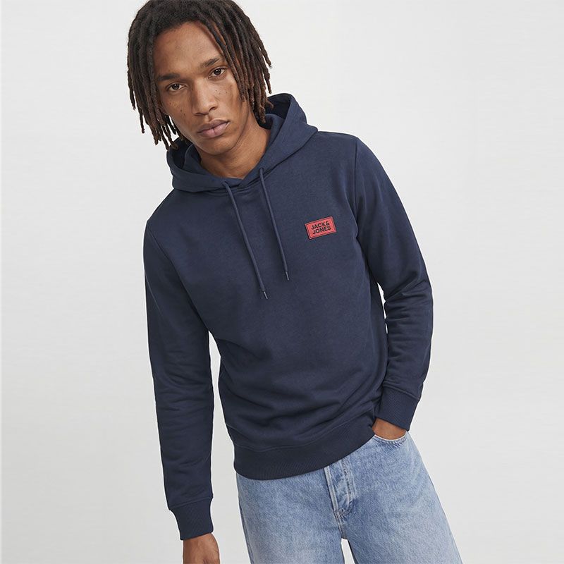 Sweat jjrush black 12298428 4574 Homme JACK & JONES