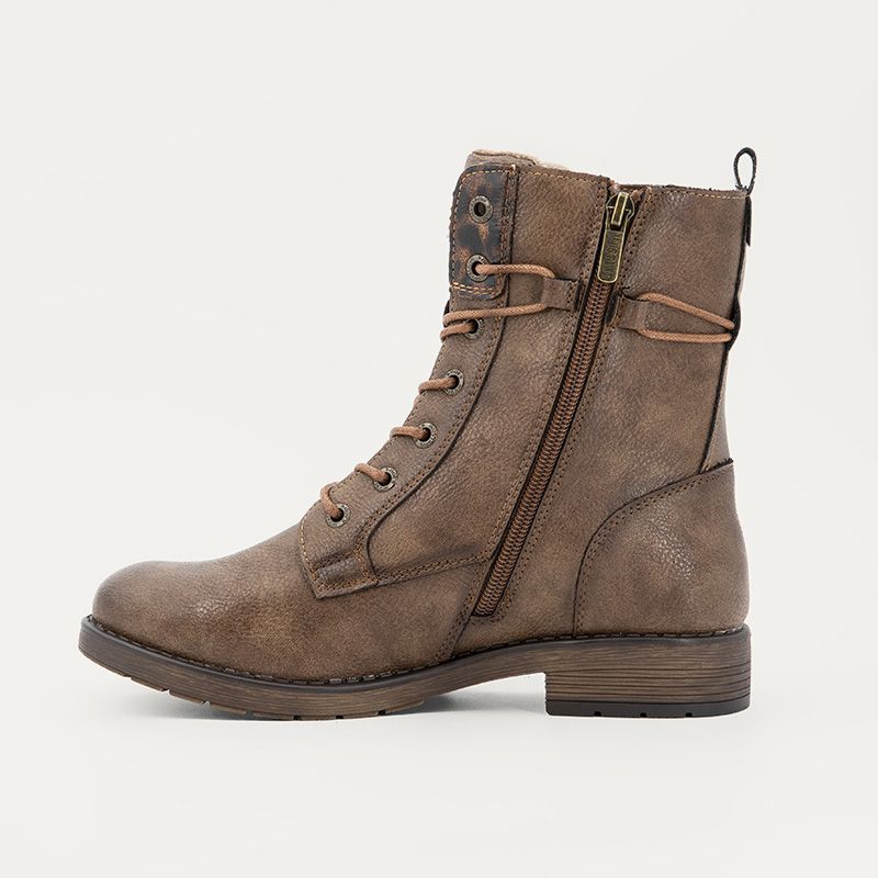 Bottine mokka 15m0052002 t36/41 Femme MUSTANG