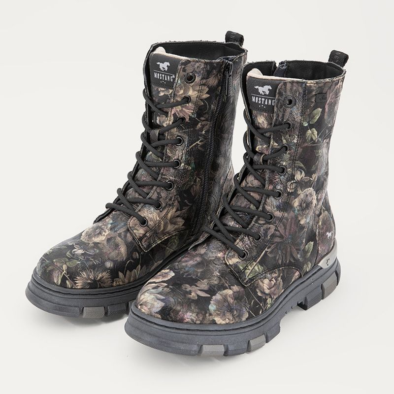 Bottine navy multi 36m0122002 t36/41 Femme MUSTANG