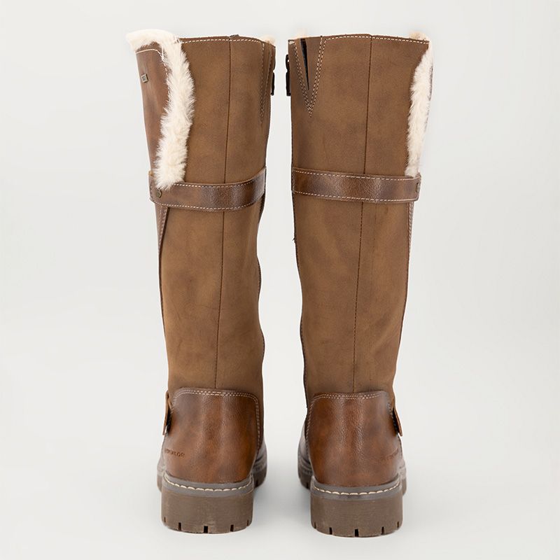 Botte fourree brown 4290830037 t36/41 Femme TOM TAILOR