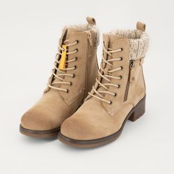 BOTTINE BEIGE 59RI903-810-530 T36/41