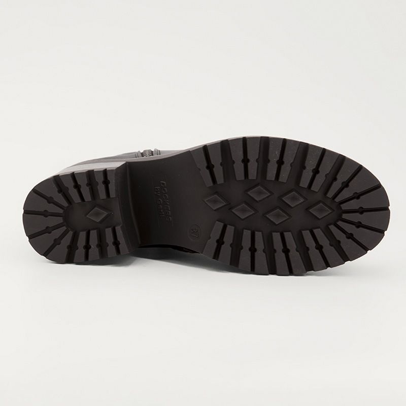 BOTTINE A TALON BLACK/DARK GREY 37CE325-610-122 T36/41