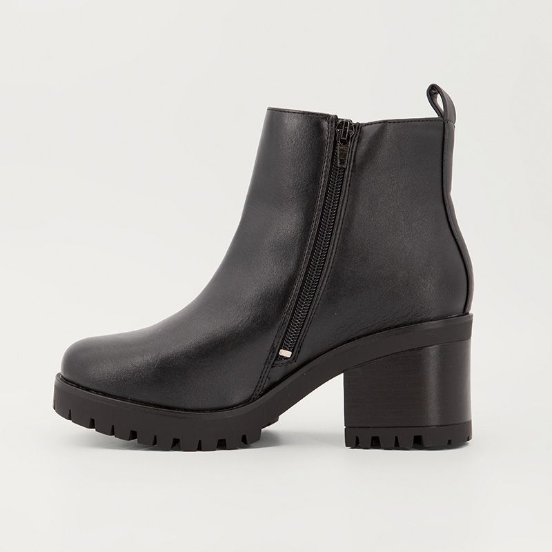 BOTTINE A TALON BLACK/DARK GREY 37CE325-610-122 T36/41