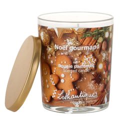 Bougie 160g noel gourmand nogbg16 Mixte LOTHANTIQUE